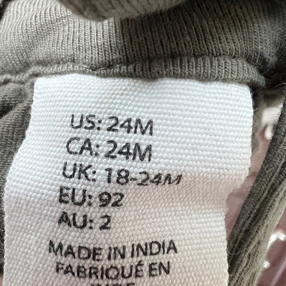 TJX Europe 24M Green, White, and Pink Flowy Girls Tank Top Blouse - Picture 5 of 5